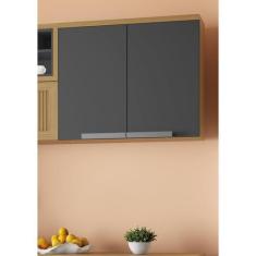 Imagem de Armário Aéreo De Cozinha 80cm 2 Portas New Porto 100% Mdf - Itatiaia