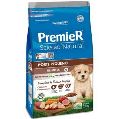 Imagem de Ração Premier Pet Seleção Natural Frango Korin com Batata Doce Cães Filhotes Raças Pequenas - 2,5 Kg