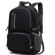 Imagem de Mochila para laptop Mochila leve dobrável Bolsa de viagem respirável Bolsa de armazenamento dobrável Bolsa portátil à prova d'água