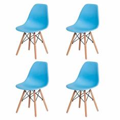 Imagem de Kit 4 Cadeiras Charles Eames Eiffel