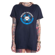 Imagem de Camiseta blusao feminina S.H.I.E.L.D marvel vingadores