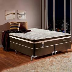 Imagem de Cama Box Queen Com Massageador Elétrico Estofama