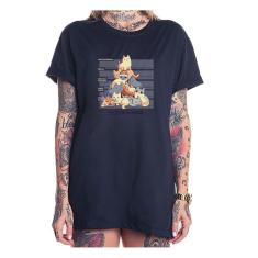 Imagem de Camiseta blusao feminina piramide de gatinho