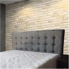 Imagem de Cabeceira Durasi 15 Suede Amassado  King 195 X 120 Rbl