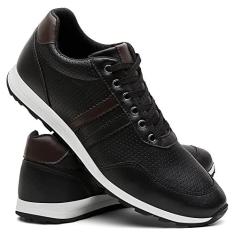 Imagem de Tenis Masculino Jogger Casual Conforto - Preto/37