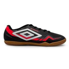 Imagem de Chuteira Futsal Umbro Prisma + Preto/branco/coral U01fb00144-120 41