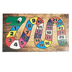 Imagem de Quebra-Cabeça Cobrinha Numeral Brinquedo Pedagógico Em Mdf - Tralala