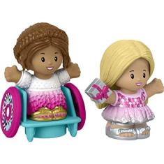Imagem de Boneca Barbie Festa Fisher-Price Little People (2 pacotes)