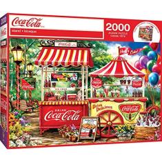 Imagem de Quebra-cabeça de 2000 peças, suporte para Coca-Cola, 99 x 68 cm
