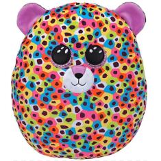 Imagem de Pelúcia Leopardo Giselle Squish A Boos TY 25cm Colecionável
