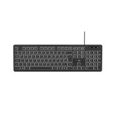 Imagem de Teclado Soft Silence com Fio Teclas Multimídia LED Design Chocolate ABNT2 Multi