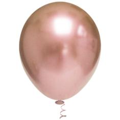 Imagem de Bexiga Redonda Platino 5" Rose Gold Pic Pic 25 Unidades