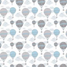 Imagem de Papel De Parede Adesivo Lavável Balões 15M