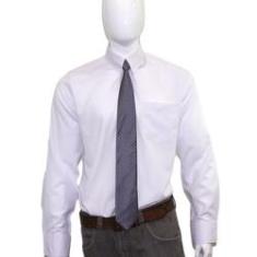 Imagem de Camisa Social Manga Longa Masculina  Para Usar Com Gravata