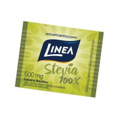 Imagem de Adoçante Linea 100% Stevia Pó 6g Embalagem 6 Pacotes com 50 Sachês