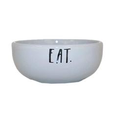 Imagem de Comedouro Pet Injet Cerâmica Eat Cinza para Cães