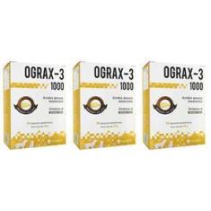 Imagem de Combo 3 Unidades Ograx-3 1000mg 30 Capsulas Cães e Gatos Avert