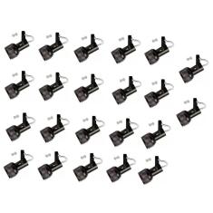 Imagem de Kit 22 Spot Trilho Perfilado Eletro Calha Par20 Bulbo Ol1