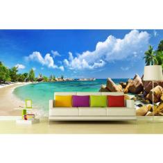 Imagem de Papel De Parede Painel Fotográfico Praia N110 2,00X3,00