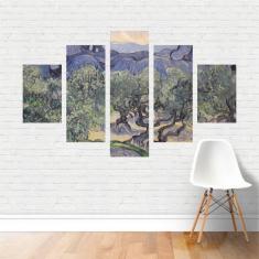 Imagem de Quadro Artístico As Oliveiras Vinc. Van Gogh Paul Guigou Canvas