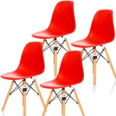 Imagem de Conjunto 4 Cadeiras Charles Eames Eiffel Dsw 