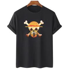 Imagem de Camiseta feminina algodao Bando Chapeu De Palha One Piece