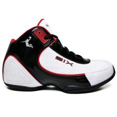 Imagem de Tenis De Basquete Charge Branco, Preto E Vermelho