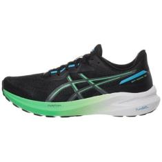 Imagem de ASICS Tênis de corrida masculino GT-1000 13, Preto/Digital Aqua, 39