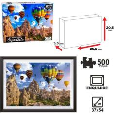 Imagem de Quebra Cabeca Capadocia Com 500 Pecas Na Caixa - Pais E Filhos