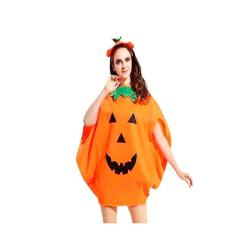 Imagem de Fantasia Abóbora Adulto Unissex Festa Halloween Carnaval Aniversário Teatro Evento Temático Dia Das Bruxas