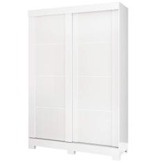 Imagem de Guarda Roupa Turim Solteiro 2 Portas 2 Gavetas Atualle Cor Branco