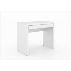 Imagem de Mesa Para Home Office Com Gaveta Me4107 Branco - Tecno Mobili
