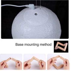 Imagem de Umidificador Ar Aromatizador Abajur Lua 3D Luminária - Lucky