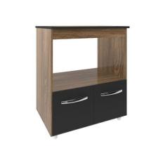 Imagem de Balcão Armário De Cozinha Para Fogão Cooktop 4 Bocas E Forno Elétrico