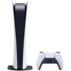 Suporte vertical para Playstation 5 com estação de carregamento por  ventilador de resfriamento para PS5 Digital Edition / Console Ultra HD, com  carregador de controlador para jogos em rack-Site oficial de vendas