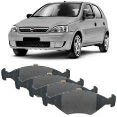 Imagem de Kit Pastilha Freio Chevrolet Corsa Hatch 2010 A 2012 Dianteira Syl