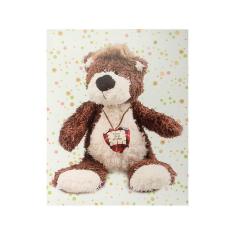 Imagem de Tela Impressa Urso De Colar