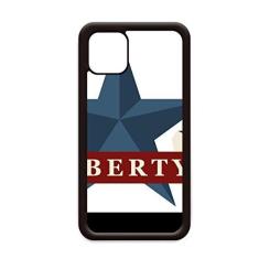 Imagem de Capa Pentagram Liberty Slogan America Country City para iPhone 12 Pro Max para Apple Mini Mobile Case