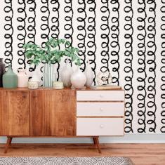 Imagem de Papel De Parede Adesivo Listrado N010172 Rolo 0,58X3M