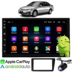 Imagem de central Multimidia Honda Civic 2001 a 2006 Android Wifi Gps Bluetooth 