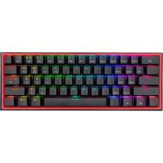 Imagem de Teclado Gamer Redragon Fizz Pro 60% K616-rgb Qwerty Red