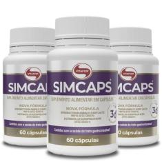 Imagem de Kit 3 Simcaps Vitafor 60 Cápsulas 400Mg