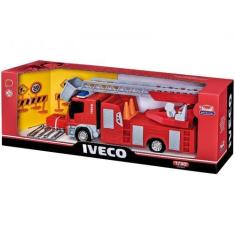 Imagem de Caminhão De Bombeiro Iveco Tector Bombeiro - Roda Livre Usual Brinqued