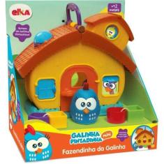 Imagem de Brinquedo Educativo Galinha Pintadinha Fazendinha - Elka