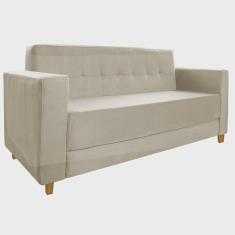 Imagem de Sofá 2 Lugares Denver Linho Bege - Amarena Móveis