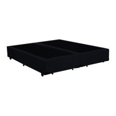 Imagem de Base Box Casal Bipartido Santo Box Suede 40X138x188
