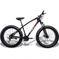 Imagem de Bicicleta Fat Bike Gtr-x Aro 26 Freios Disco Alumínio Shimano Quadro 19 Preto