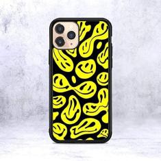 Imagem de Capa de telefone de silicone amarela antiderrapante smiley para iPhone 12 mini 11 pro XS Max X XR 6 7 8 plus capa protetora anti-colisão TPU, A1, para iphone 7or8