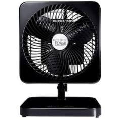 Imagem de Ventilador De Mesa Delta Turbi Max 140W Preto 3 Pás 3 Velocidades Vent