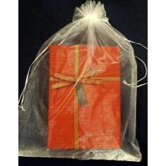 Imagem de 10 Saquinho De Organza 30X40 Vermelho P/ Tênis - Art Festa